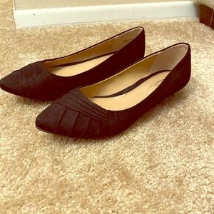 NWOT Chinese Laundry Black Pointed Toe Flats Shoes